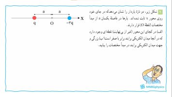 پاسخ تمرین ۹ کتاب فیزیک یازدهم تجربی