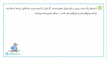 پاسخ تمرین ۱۶ فصل دو فیزیک یازدهم تجربی